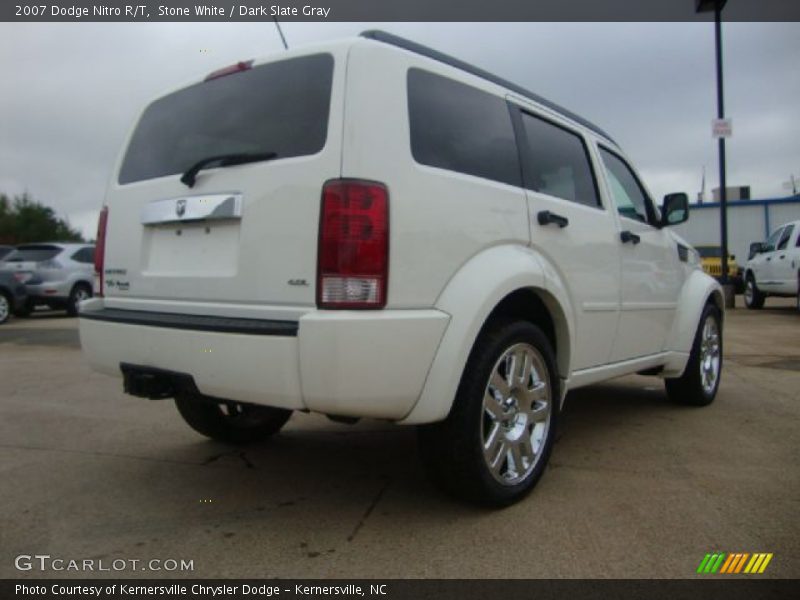 Stone White / Dark Slate Gray 2007 Dodge Nitro R/T
