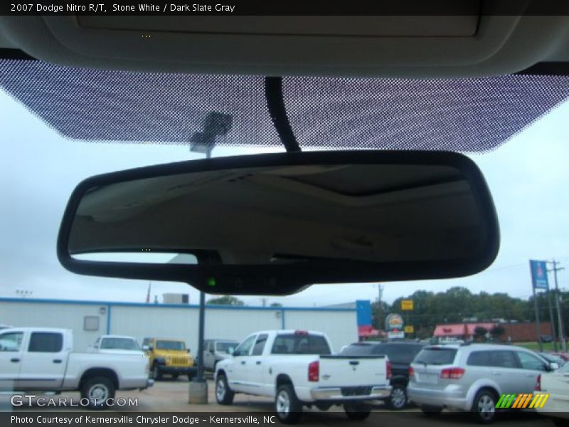 Stone White / Dark Slate Gray 2007 Dodge Nitro R/T