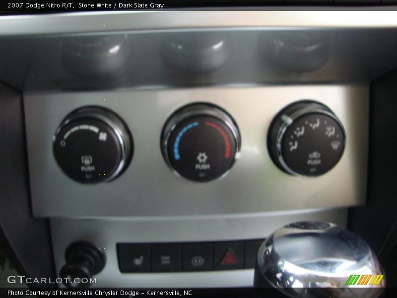 Stone White / Dark Slate Gray 2007 Dodge Nitro R/T