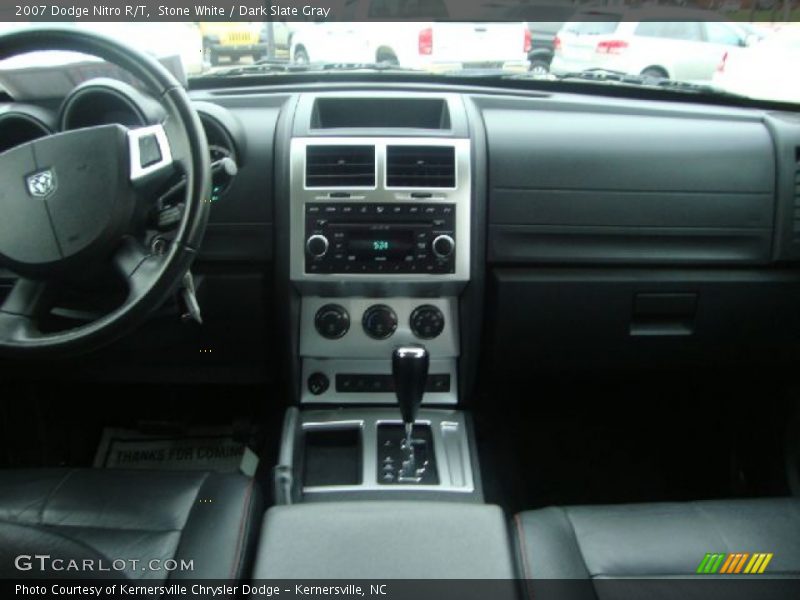 Stone White / Dark Slate Gray 2007 Dodge Nitro R/T