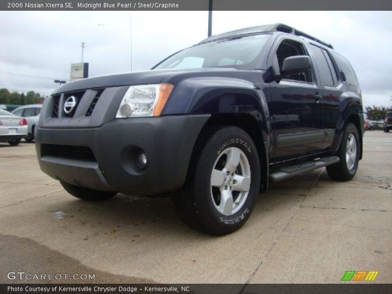 Midnight Blue Pearl / Steel/Graphite 2006 Nissan Xterra SE