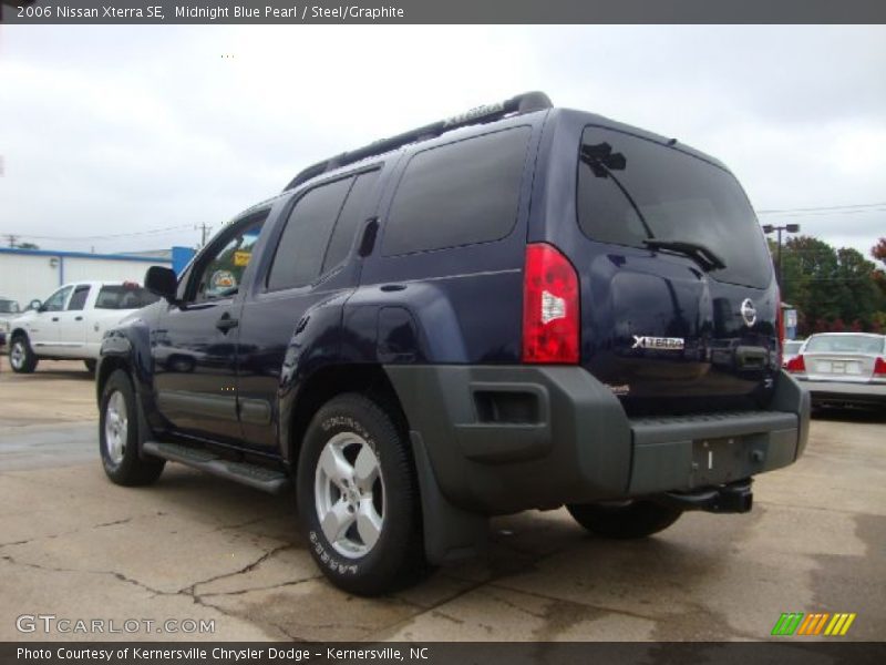 Midnight Blue Pearl / Steel/Graphite 2006 Nissan Xterra SE