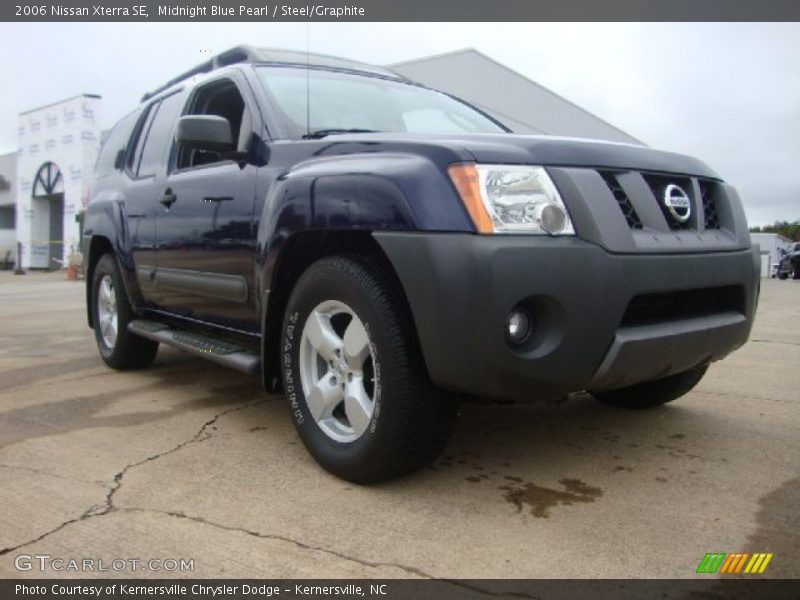 Midnight Blue Pearl / Steel/Graphite 2006 Nissan Xterra SE