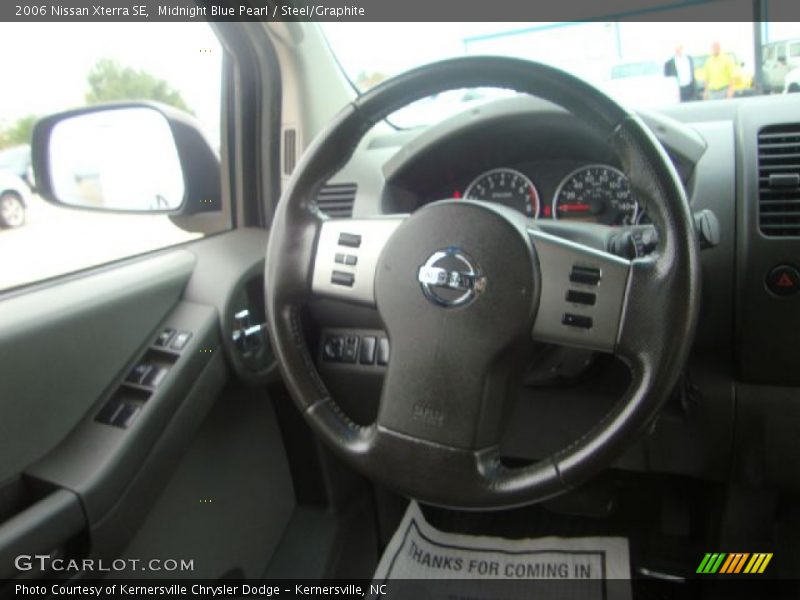 Midnight Blue Pearl / Steel/Graphite 2006 Nissan Xterra SE