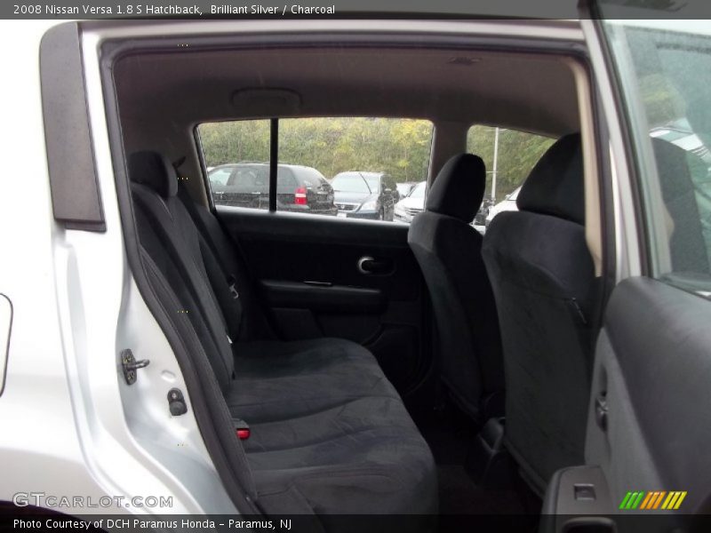 Brilliant Silver / Charcoal 2008 Nissan Versa 1.8 S Hatchback