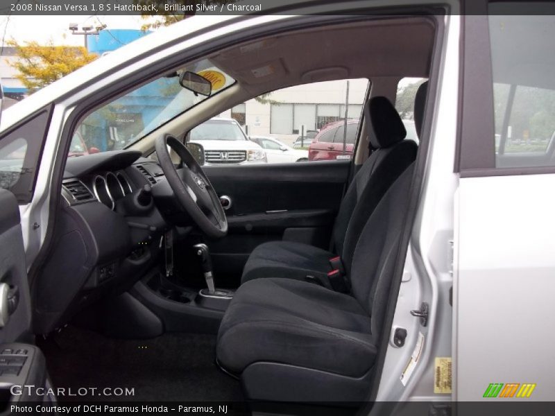 Brilliant Silver / Charcoal 2008 Nissan Versa 1.8 S Hatchback