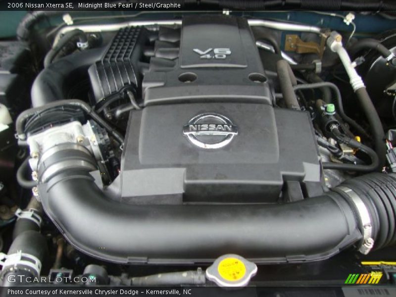 Midnight Blue Pearl / Steel/Graphite 2006 Nissan Xterra SE