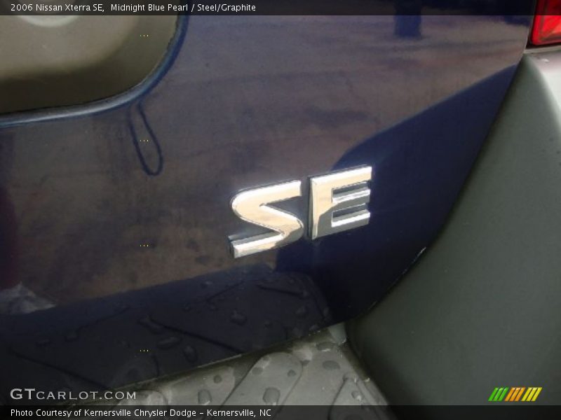 Midnight Blue Pearl / Steel/Graphite 2006 Nissan Xterra SE