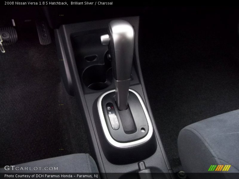 Brilliant Silver / Charcoal 2008 Nissan Versa 1.8 S Hatchback