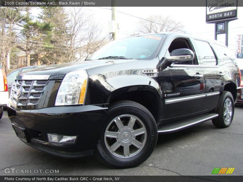 Black Raven / Ebony 2008 Cadillac Escalade AWD