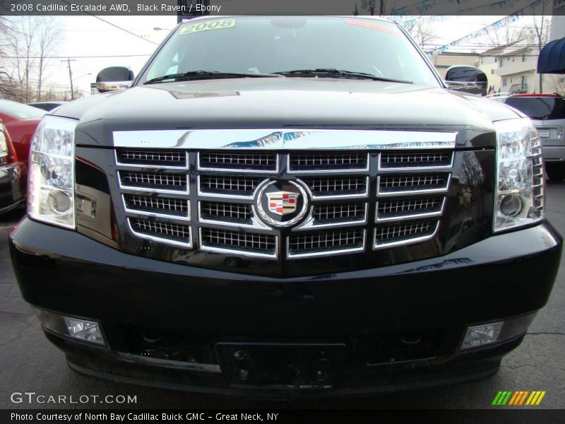 Black Raven / Ebony 2008 Cadillac Escalade AWD