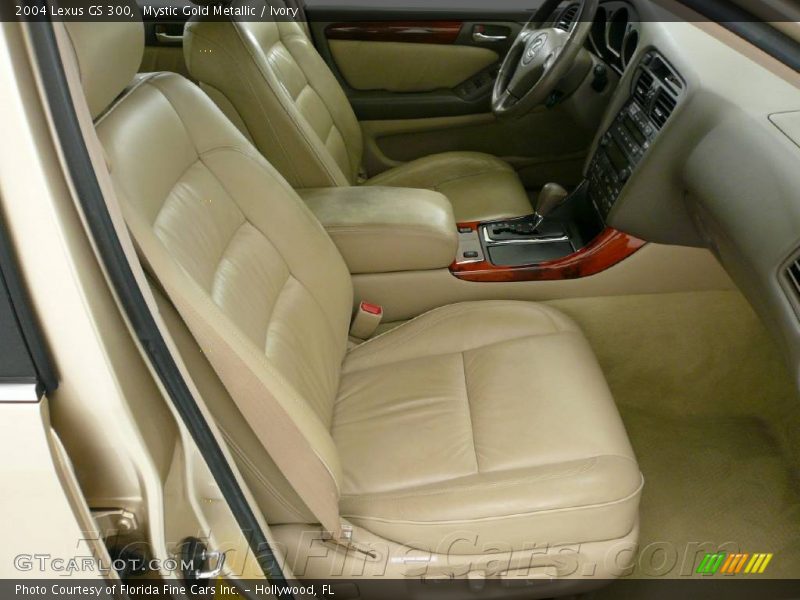 Mystic Gold Metallic / Ivory 2004 Lexus GS 300