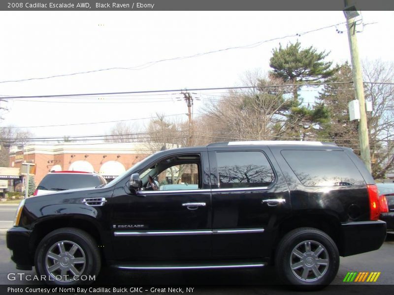 Black Raven / Ebony 2008 Cadillac Escalade AWD