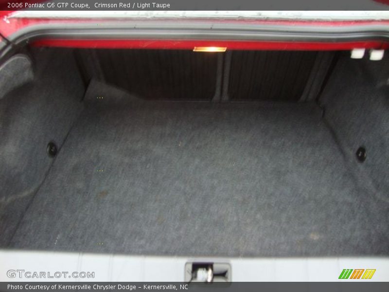 2006 G6 GTP Coupe Trunk