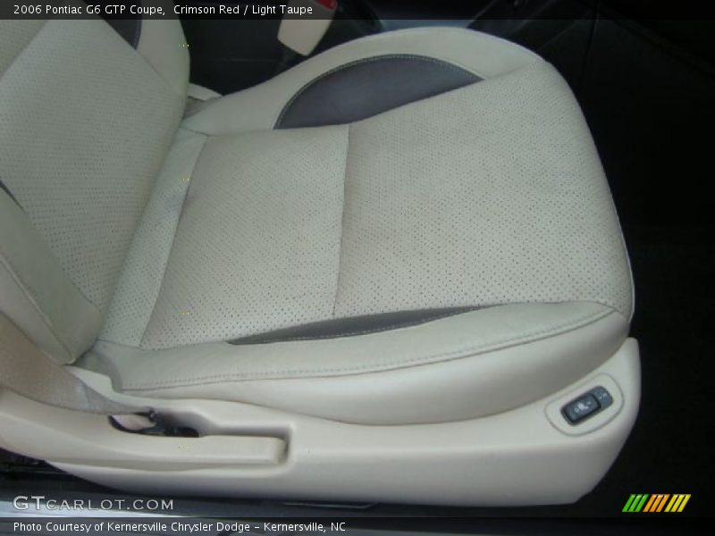 Crimson Red / Light Taupe 2006 Pontiac G6 GTP Coupe