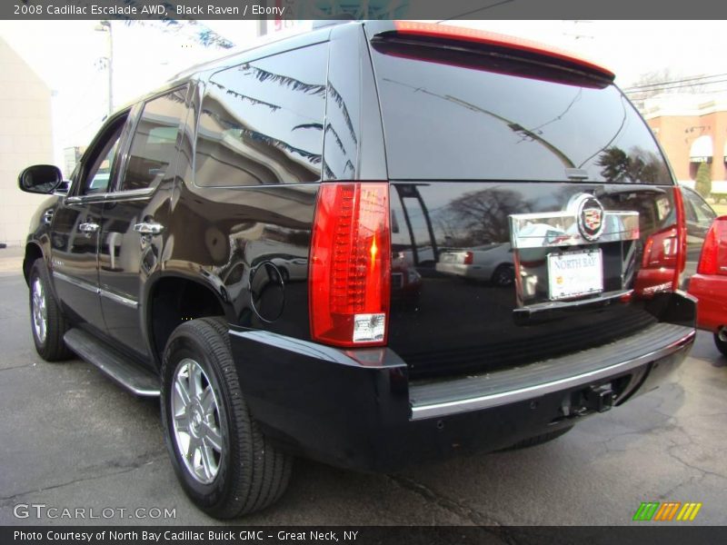 Black Raven / Ebony 2008 Cadillac Escalade AWD