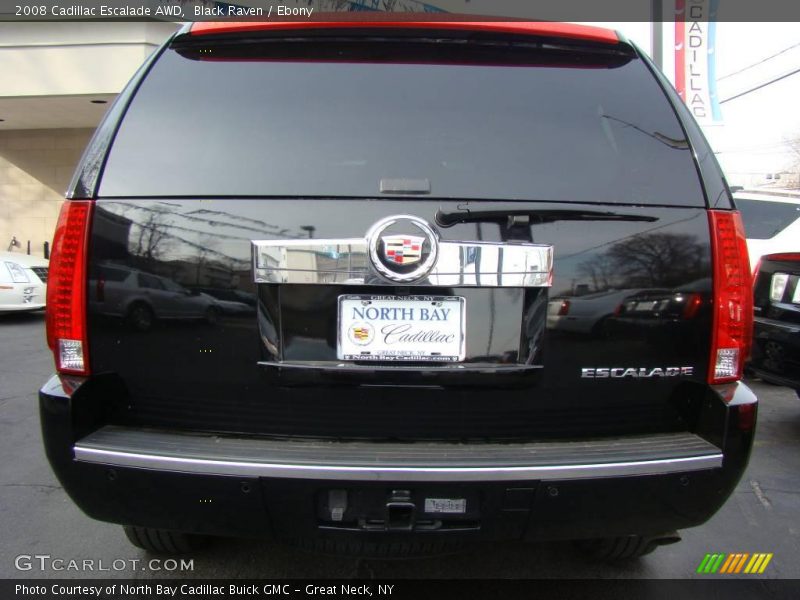 Black Raven / Ebony 2008 Cadillac Escalade AWD