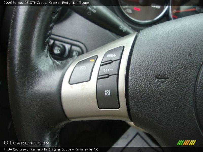 Crimson Red / Light Taupe 2006 Pontiac G6 GTP Coupe