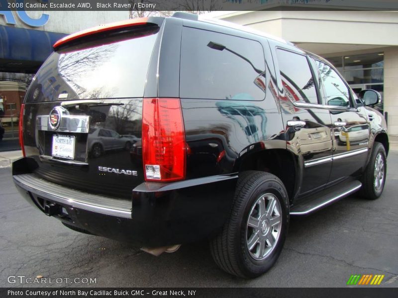 Black Raven / Ebony 2008 Cadillac Escalade AWD