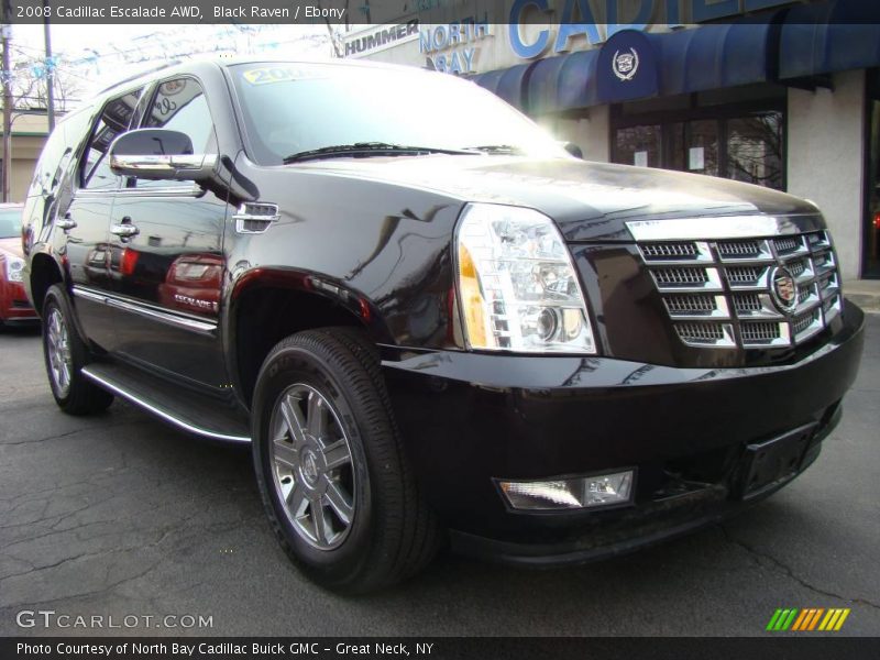 Black Raven / Ebony 2008 Cadillac Escalade AWD
