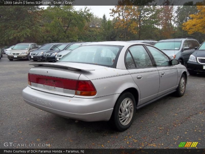 Silver / Gray 1999 Saturn S Series SL2 Sedan