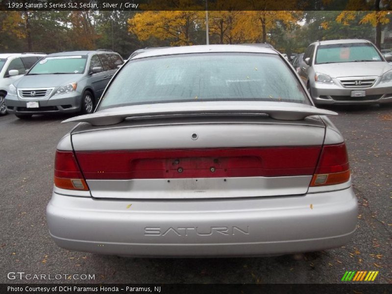 Silver / Gray 1999 Saturn S Series SL2 Sedan