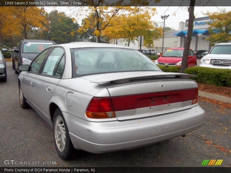 Silver / Gray 1999 Saturn S Series SL2 Sedan