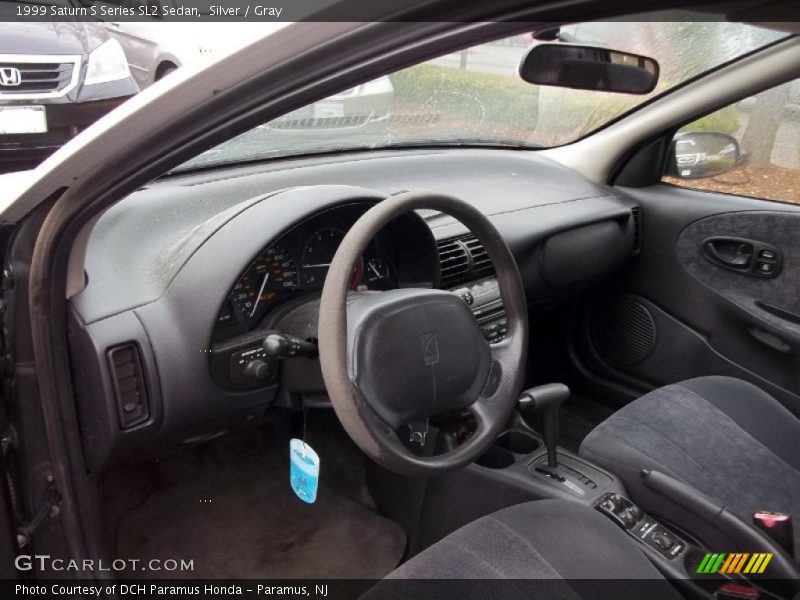 Silver / Gray 1999 Saturn S Series SL2 Sedan