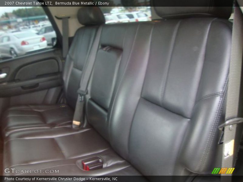 Bermuda Blue Metallic / Ebony 2007 Chevrolet Tahoe LTZ