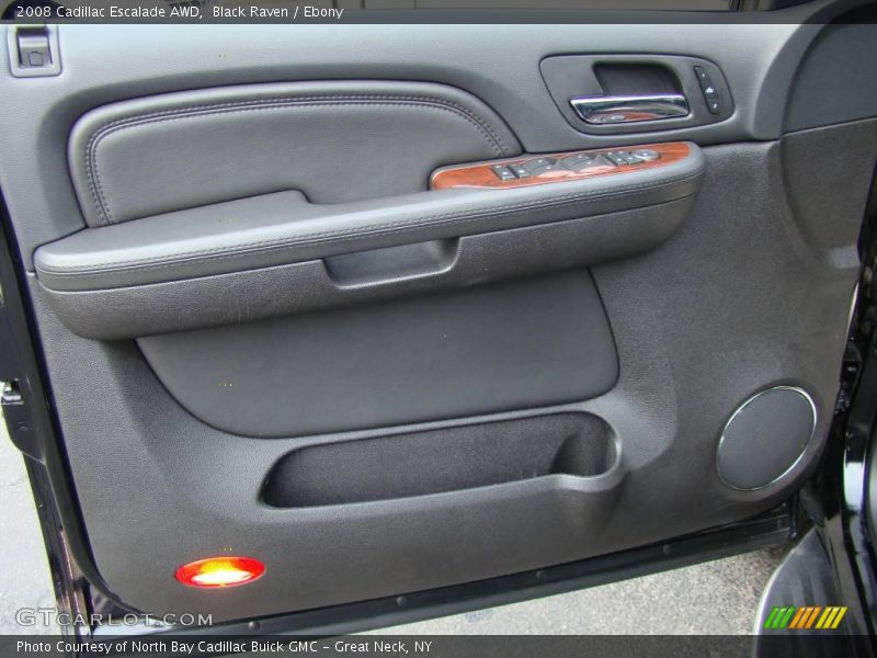 Black Raven / Ebony 2008 Cadillac Escalade AWD