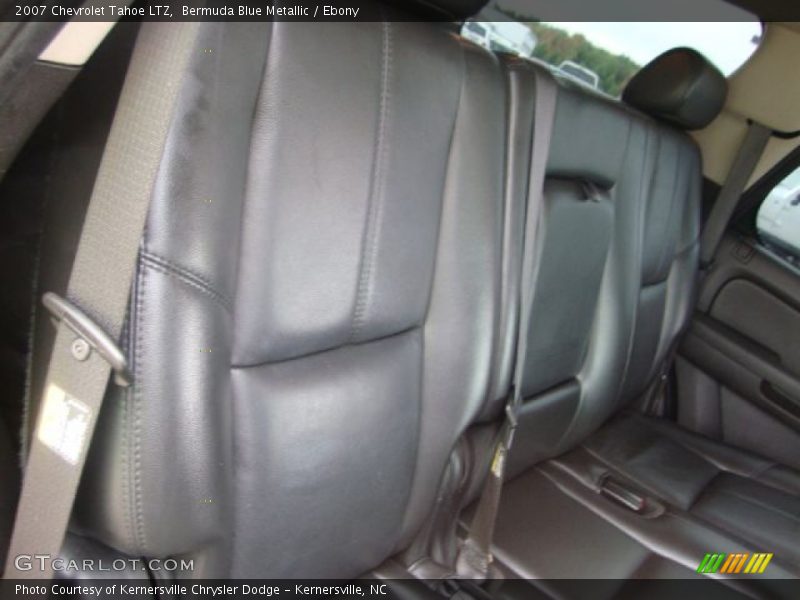 Bermuda Blue Metallic / Ebony 2007 Chevrolet Tahoe LTZ