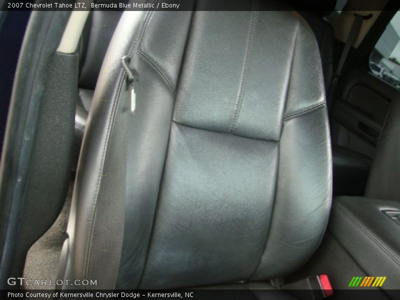 Bermuda Blue Metallic / Ebony 2007 Chevrolet Tahoe LTZ