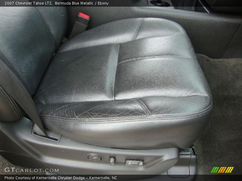 Bermuda Blue Metallic / Ebony 2007 Chevrolet Tahoe LTZ