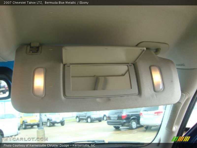 Bermuda Blue Metallic / Ebony 2007 Chevrolet Tahoe LTZ