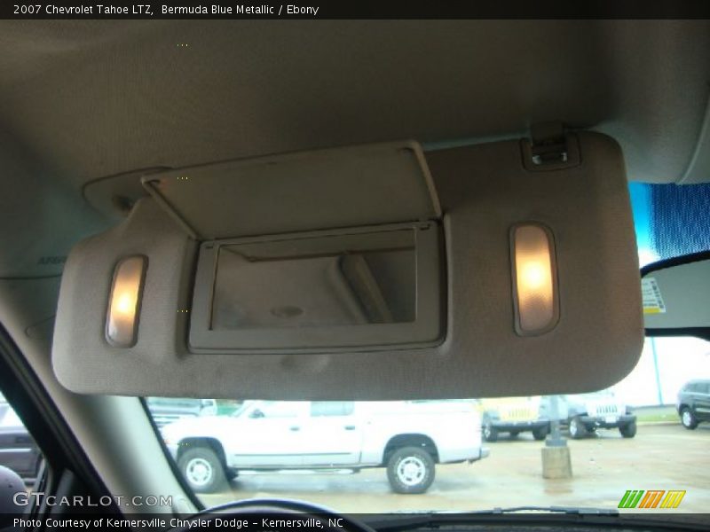 Bermuda Blue Metallic / Ebony 2007 Chevrolet Tahoe LTZ