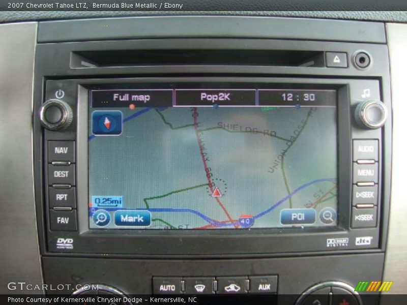 Navigation of 2007 Tahoe LTZ