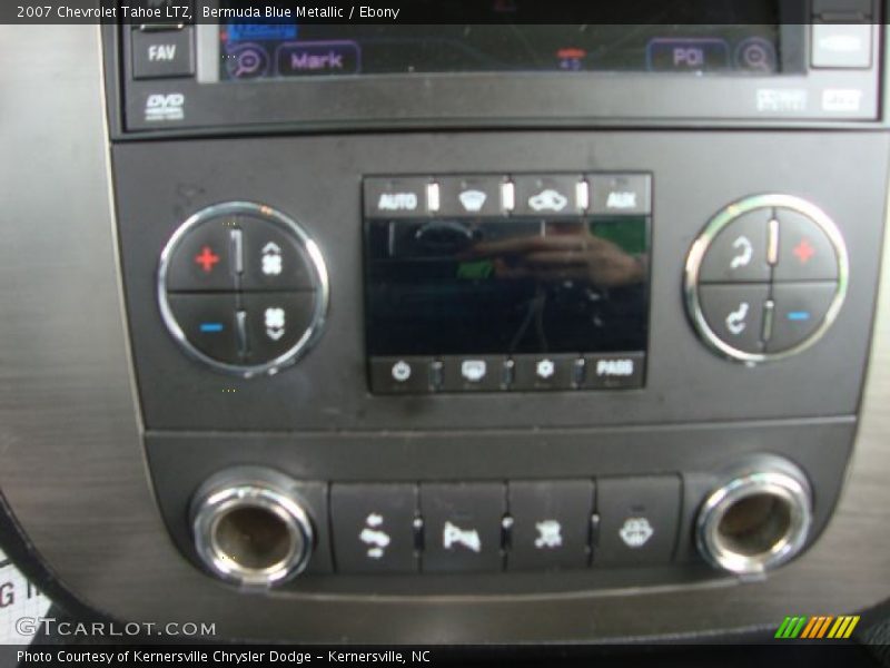 Bermuda Blue Metallic / Ebony 2007 Chevrolet Tahoe LTZ