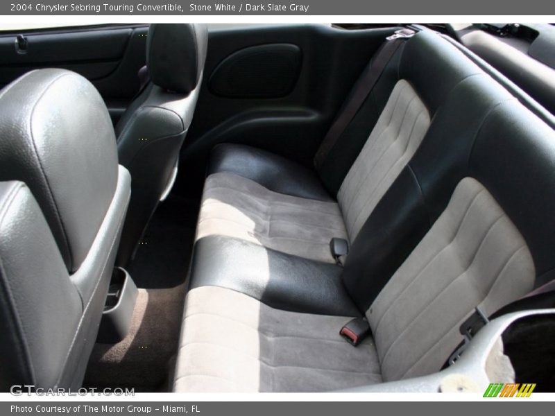 Stone White / Dark Slate Gray 2004 Chrysler Sebring Touring Convertible