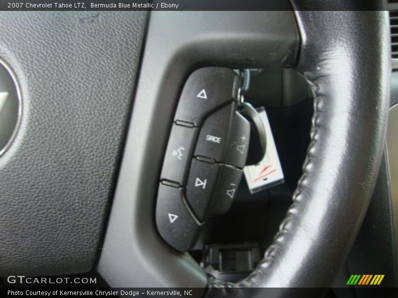 Bermuda Blue Metallic / Ebony 2007 Chevrolet Tahoe LTZ