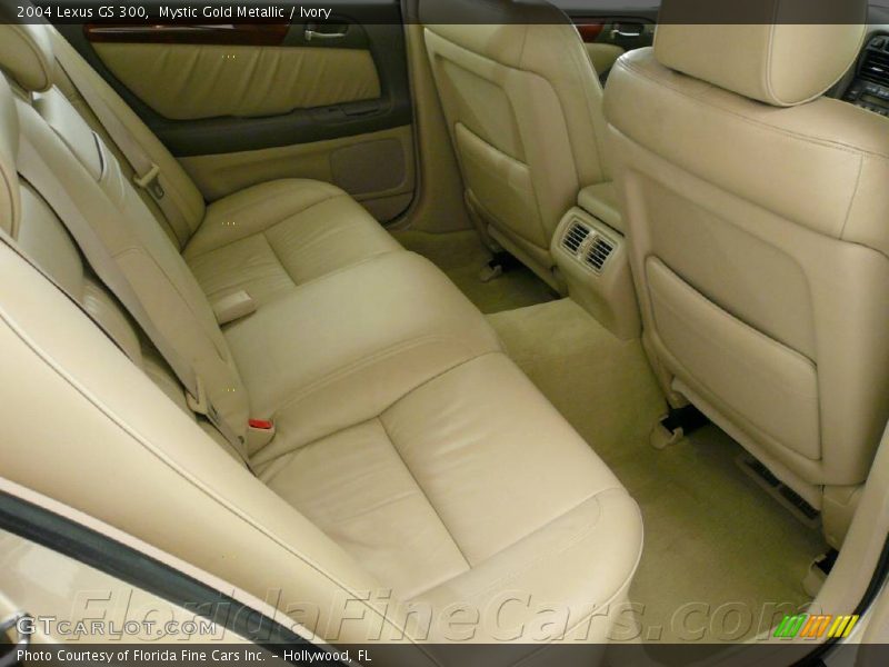 Mystic Gold Metallic / Ivory 2004 Lexus GS 300