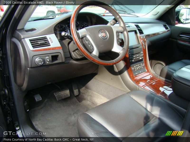 Black Raven / Ebony 2008 Cadillac Escalade AWD