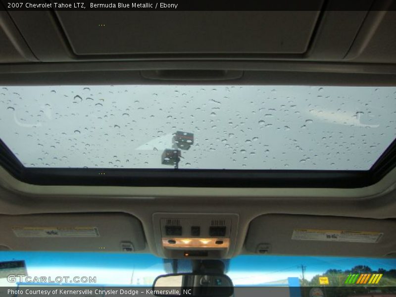Bermuda Blue Metallic / Ebony 2007 Chevrolet Tahoe LTZ