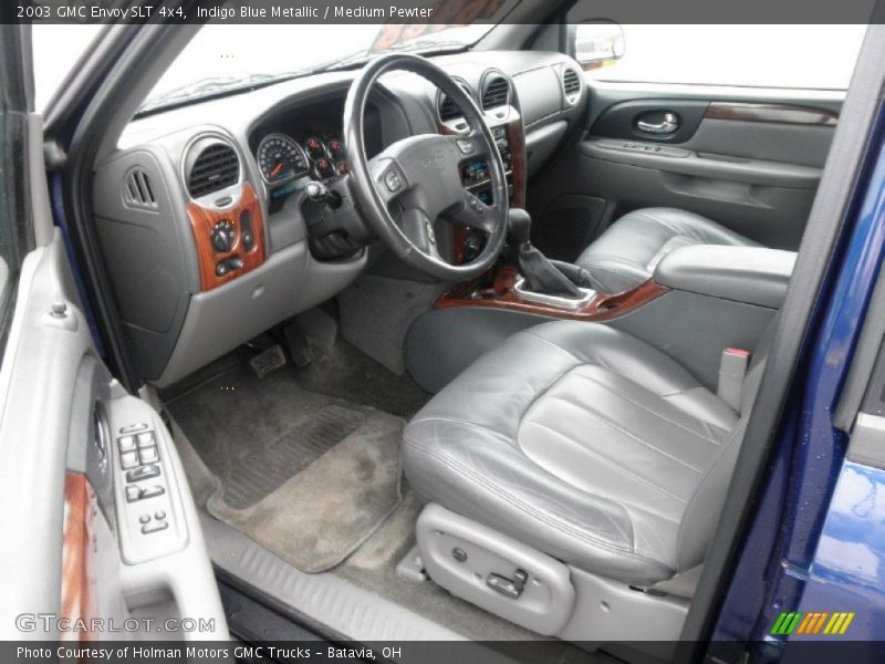 Indigo Blue Metallic / Medium Pewter 2003 GMC Envoy SLT 4x4