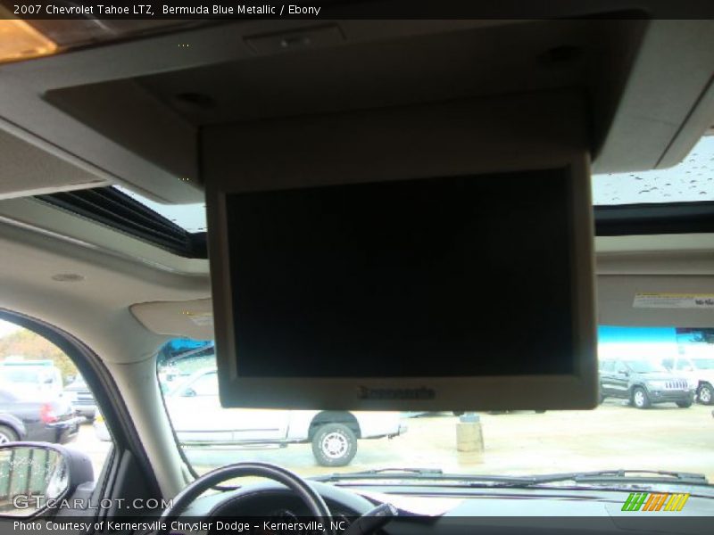 Bermuda Blue Metallic / Ebony 2007 Chevrolet Tahoe LTZ
