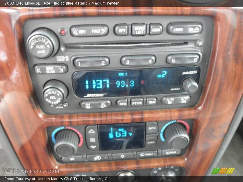 Indigo Blue Metallic / Medium Pewter 2003 GMC Envoy SLT 4x4