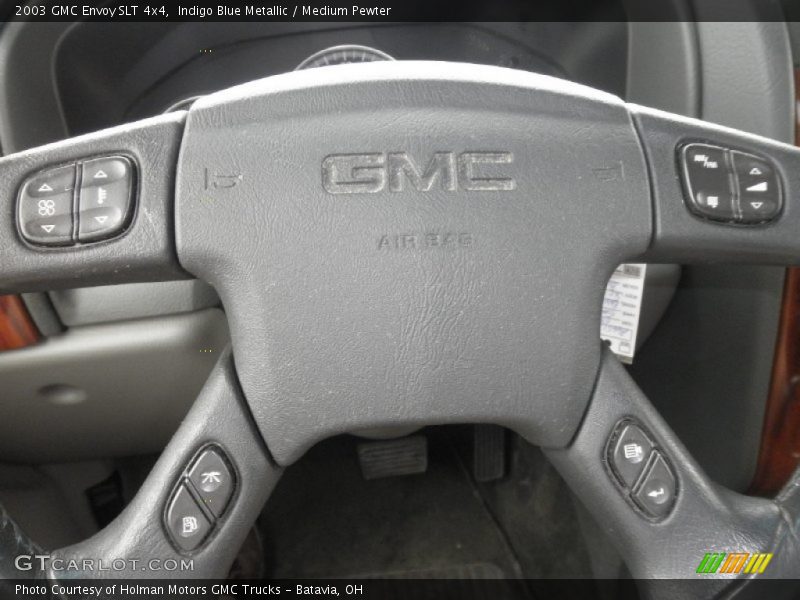 Indigo Blue Metallic / Medium Pewter 2003 GMC Envoy SLT 4x4