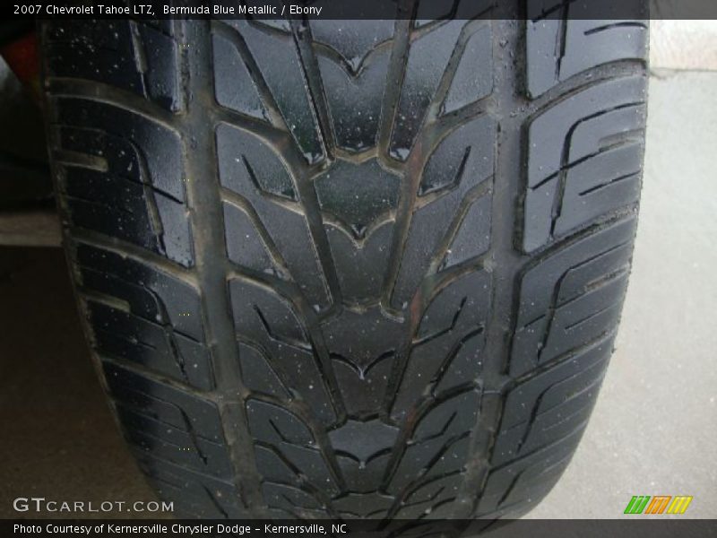 Bermuda Blue Metallic / Ebony 2007 Chevrolet Tahoe LTZ