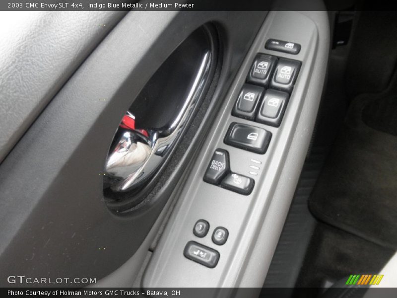 Indigo Blue Metallic / Medium Pewter 2003 GMC Envoy SLT 4x4