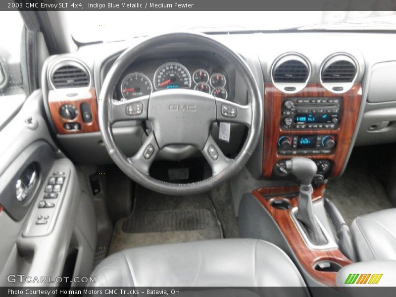 Indigo Blue Metallic / Medium Pewter 2003 GMC Envoy SLT 4x4