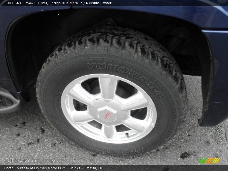 Indigo Blue Metallic / Medium Pewter 2003 GMC Envoy SLT 4x4